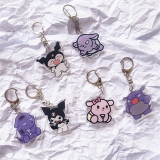 ภาพหน้าปกสินค้าSANRIO พวงกุญแจอะคริลิค จี้ Kuromi Baku น่ารัก สําหรับตกแต่งกระเป๋า ที่เกี่ยวข้อง