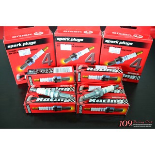 หัวเทียน Brisk Spark plugs หัวเทียนไร้เขี้ยว สำหรับ Xmax Forza S1000 ZX10 R1 Suzuki Kawasaki Yamaha