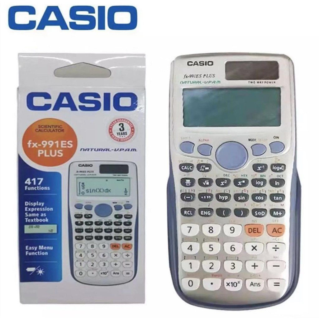 casio-เครื่องคิดเลขวิทยาศาสตร์คาสิโอ-รุ่น-fx-991es-plus