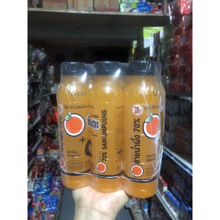 น้ำ รสส้มสายน้ำผึ้ง ตราซือดะ 250ml (แพ็ค 6 ขวด)