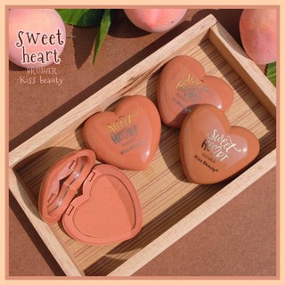 ภาพหน้าปกสินค้า💓N0.04  //  81128 คิส บิวตี้ ปัดแก้มสีพีชรูปหัวใจ  Kiss Beauty Sweet Heart Blusher แก้มระเรื่อดูสุขภาพดี ธรรมชาติมากๆเลยค่ะ ที่เกี่ยวข้อง