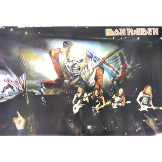 โปสเตอร์ วง Iron Maiden ไอเอิร์นเมเดน รูปภาพ วงดนตรี ภาพวงดนตรี โปสเตอร์ ติดผนัง สวยๆ poster