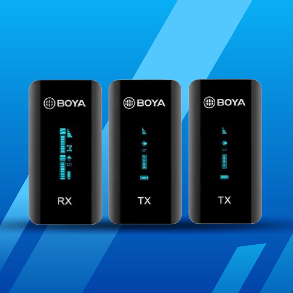 boya-by-xm6-s2-2-4ghz-wireless-microphone-รับประกันศูนย์-2-ปี-ราคาโปรโมชั่น