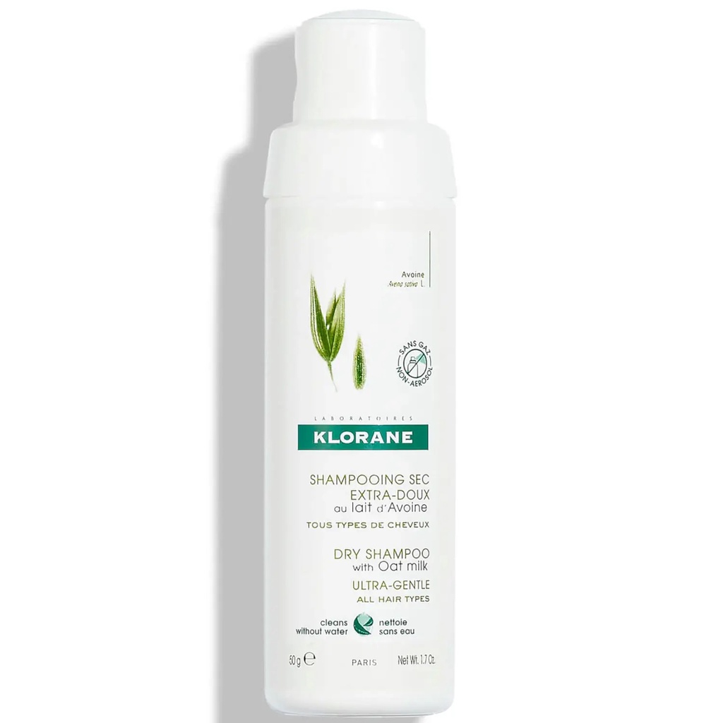 พร้อมส่ง ของแท้ KLORANE EcoFriendly Dry Shampoo with Oat Milk for All