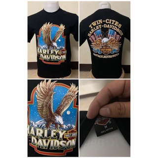 เสื้อวินเทจ (harley davidson) ป้ายฮาเลย์ผ้าCotton shirt (มีให้เลือกหลายลาย)