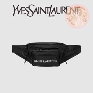 Shopee ลดกระหน่ำ 🔥ของแท้ 100% 🎁 Yves Saint Laurent Brand New NUXX Saint Laurent Print Nylon Body Bag