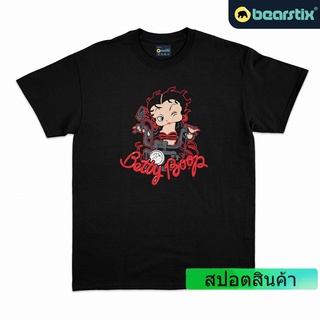 Betty Boop Hurley เสื้อยืด  เสื้อยืดวินเทจ  เสื้อยืดสตรีทแวร์