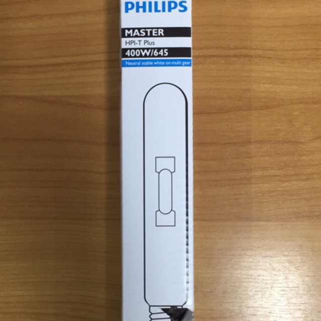 ส่งทุกวัน-หลอดเมทัลฮาไลด์-400w-645-philips-ขั้ว-e40-หลอดสปอร์ตไลท์-hpi-t-400-วัตต์