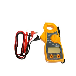 มิเตอร์วัดไฟดิจิตอล MT87 เครื่องวัดกระแสไฟฟ้า คลิปแอมป์มิเตอร์ Digital Clamp Meter AC/DC แคล้มมิเตอร์ มัลติมิเตอร์