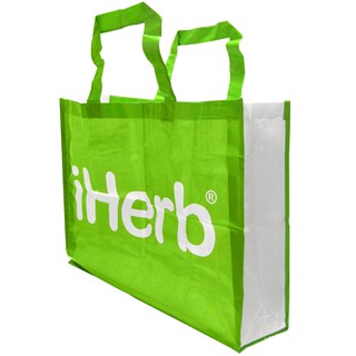 iHerb  Grocery Tote Bag, Extra Large / ถุงใส่ของ iHerb / ถุงลดโลกร้อน