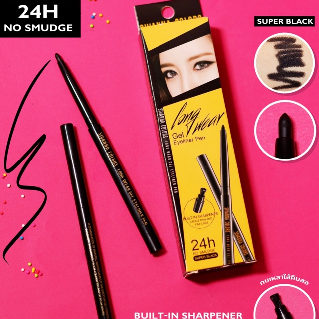 ภาพหน้าปกสินค้าพร้อมส่ง ถูก HF777 : ซิวานน่า อายไลเนอร์ Sivanna Long Wear Gel Eyeliner Pen จากร้าน vorawanbeauty บน Shopee