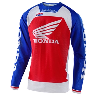 [พร้อมส่ง] Supersport HONDA เสื้อกันหนาวแขนยาว แบบแห้งเร็ว สําหรับขี่จักรยาน MTB BMX