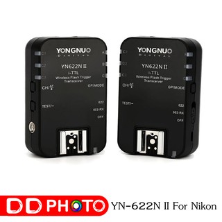 Yongnuo YN-622N II Wireless TTL Flash Trigger Set Nikon รับประกัน 1 ปี