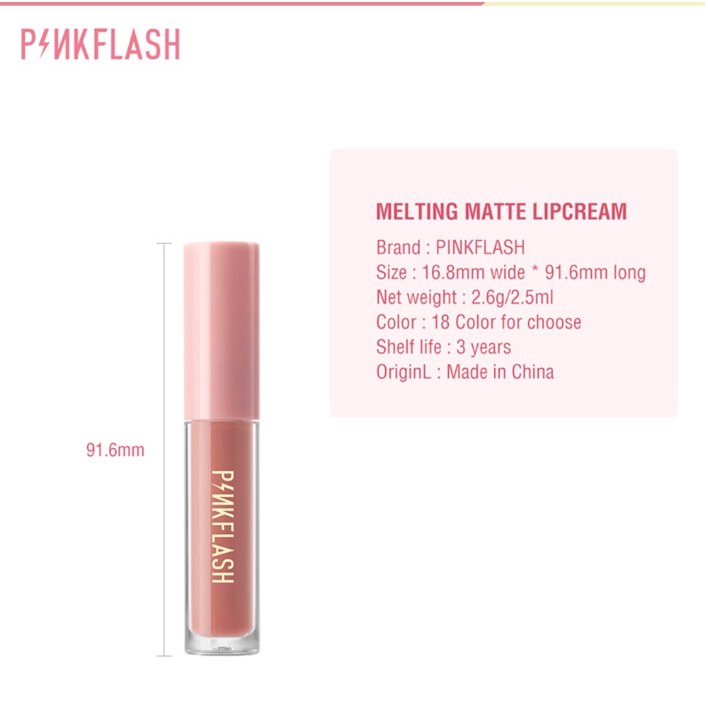 รูปภาพของ Pinkflash Ohmygloss Hot ลิปกลอส ให้ความชุ่มชื้น ไม่เหนียวเหนอะหนะ สำหรับแต่งหน้า