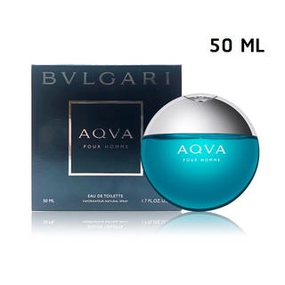 (50 ML) Bvlgari Aqva Pour Homme EDT 50 ml กล่องซีล ป้ายไทย