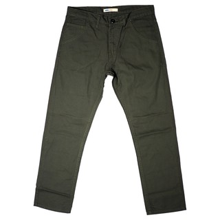 สินค้า กางเกง ขายาว ชิโน ทรงกระบอก สีเขียวเข้ม MEDIA JEANS (C801/14)