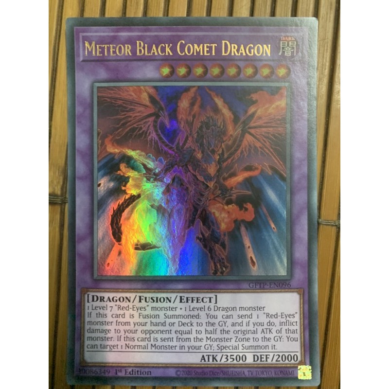 Meteor Black Comet Dragon GFTP-EN096 Precios | YuGiOh Ghosts From The Past | Tarjetas De YuGiOh