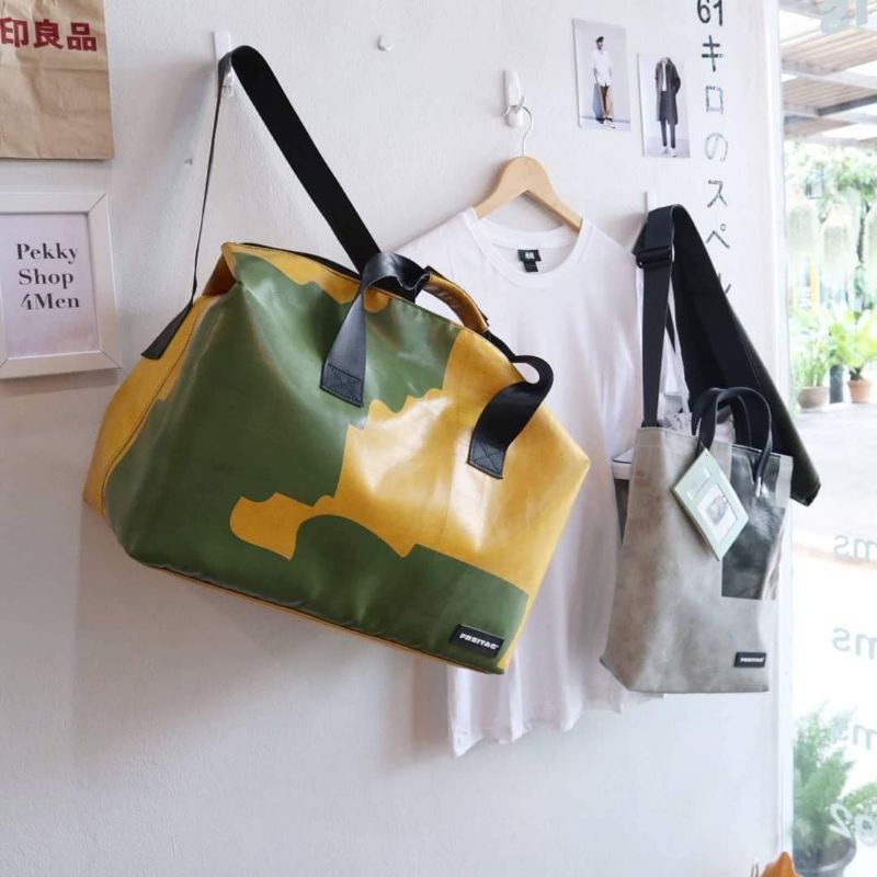 Freitag Clark F46 กระเป๋าสะพายข้างหรือถือได้ | Shopee Thailand