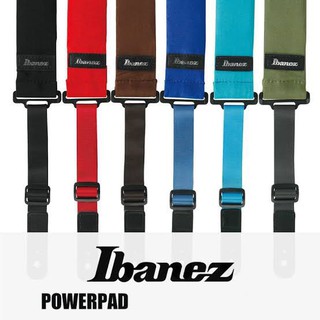 สายสะพาย Ibanez  สายสะพายกีตาร์ไฟฟ้า กีตาร์เบส สามารถเลือกสีได้ค่ะ 🌈 สายนิ่มผ้าหนานุ่ม Ibanez Powerpad Guitar Strap 💖