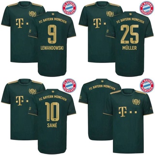 เสื้อกีฬาแขนสั้น ลายทีมฟุตบอล Bayern München Oktoberfest 2020-2021 ชุดเหย้า# U