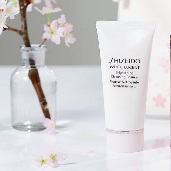 Shiseido White Lucent Brightening Cleansing Foam W 50ml Shopee Thailand