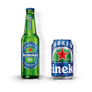 Heineken 0.0 Non Alcoholic Malt Beverage ไฮเนเก้น 0.0 เครื่องดื่มมอลต์ไม่มีแอลกอฮอลล์ 330 มล.