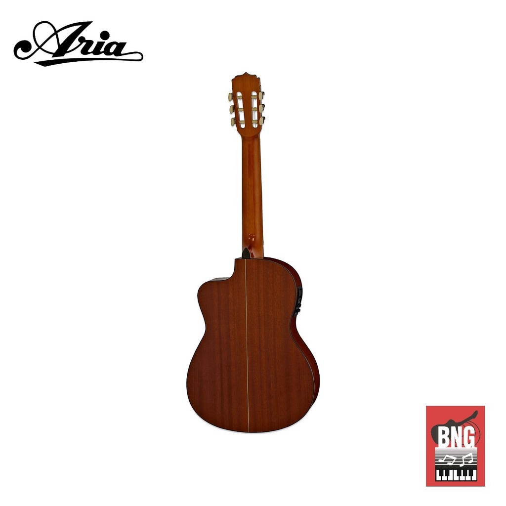 aria-ak-30ce-กีตาร์คลาสสิคไฟฟ้า-รุ่นใหม่ล่าสุด-สายเอ็น-เล่นง่าย-ไม่เจ็บนิ้ว-มาพร้อมภาคไฟฟ้า-electric-classic-guitar