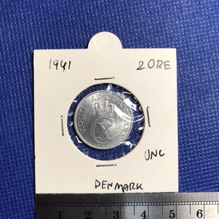 Special Lot No.60098 ปี1941 เดนมาร์ก 2 ORE เหรียญสะสม เหรียญต่างประเทศ เหรียญเก่า หายาก ราคาถูก