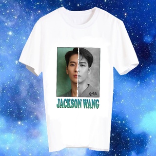เสื้อแฟชั่นไอดอล เสื้อแฟนเมดเกาหลี ติ่งเกาหลี ซีรี่ส์เกาหลี ดาราเกาหลี แฟนคลับ FCB42-A1 แจ็คสัน หวัง Jackson Wang