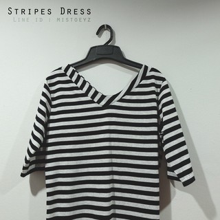 Stripes Dress เดรสลายทาง