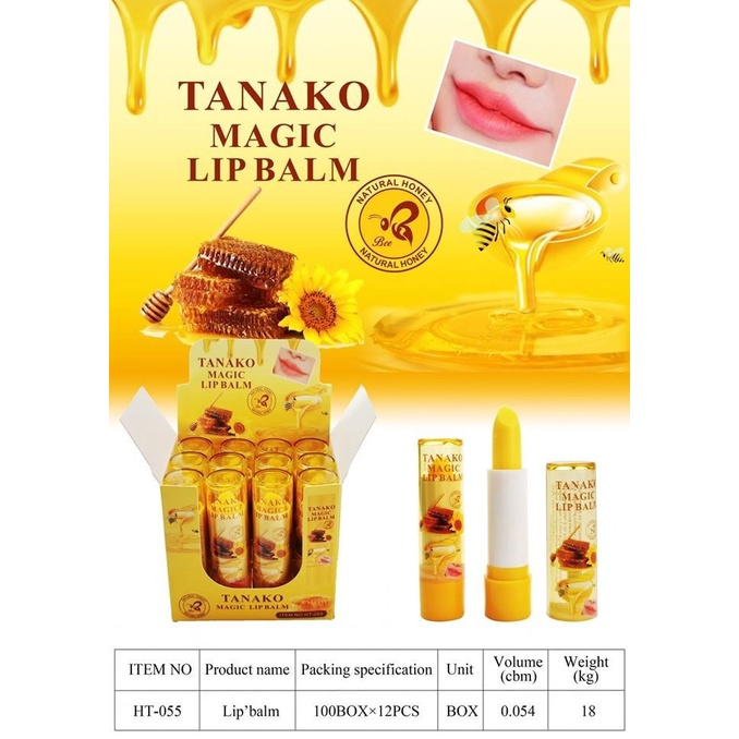 tanako-honey-magic-lip-balm-ลิปมันเปลี่ยนสีชมพูอ่อนๆ-ลิปน้ำผึ้ง-บำรุงขั้นสุดต้องตัวนี้เลย