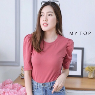 M07 💓เสื้อยืดแขนตุ๊กตา งานน่ารัก My top