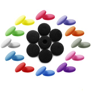 20Pieces 15 mm Soft Foam Earbud Headphone Ear pads Replacement Sponge Covers Tips High Quality earmuffs for vido yincrow x6 mx500 emx500s