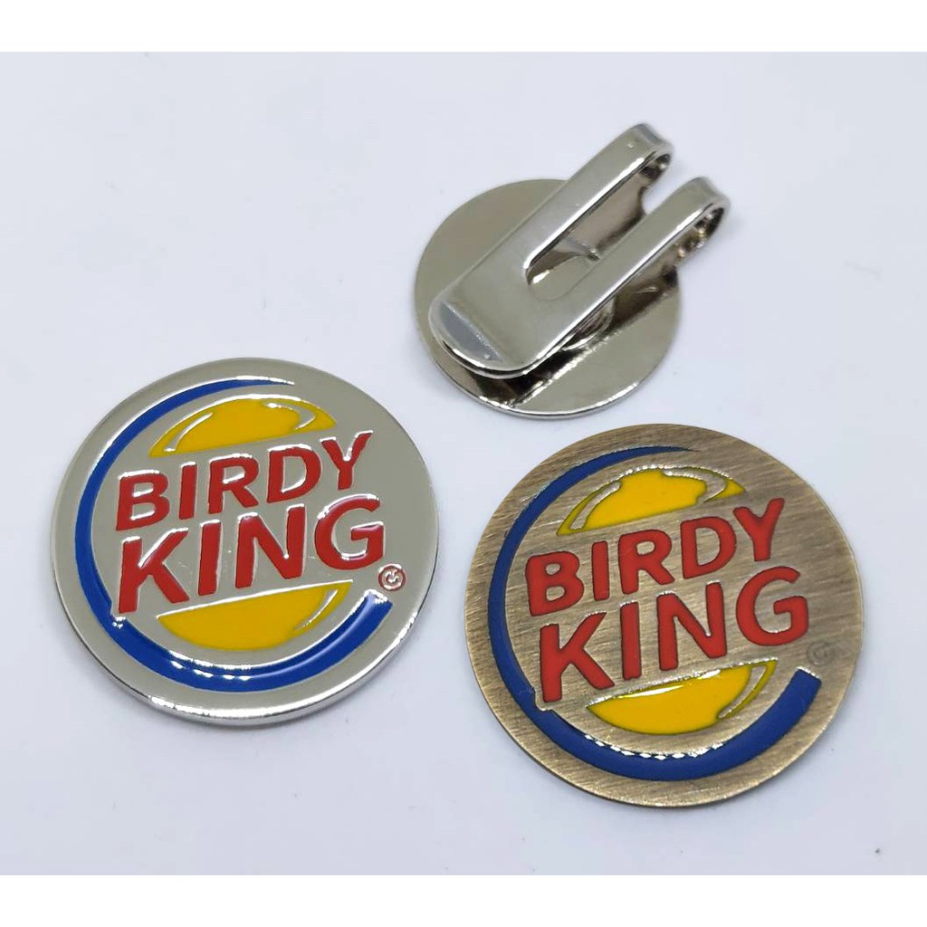 golf-ball-marker-bogey-king-birdy-king-golfaholic-magnetic-hat-clip-กอล์ฟ-บอลมาร์คเกอร์