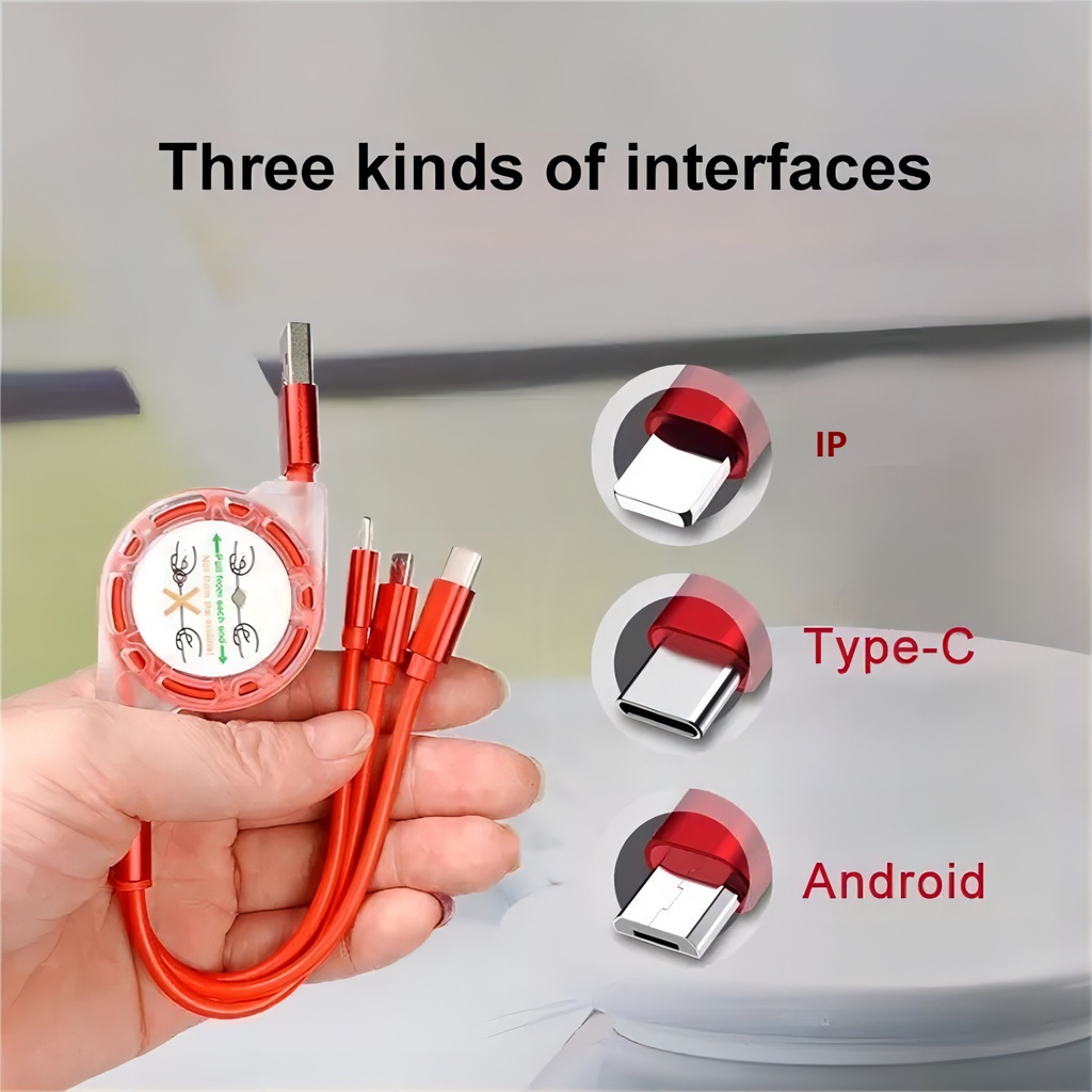 3-in-1-สายชาร์จเร็ว-อเนกประสงค์-1-เมตร-5v-2a-พับเก็บได้-สําหรับ-android-type-c-ip-micro-usb-mini-3-0-type-c