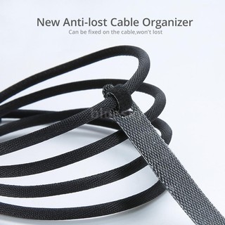 SKY- Cable Organizer Nylon USB Cord Ties Wire Winder Clip Cable Holder Reusable Fastening Tape for Mobile Phone