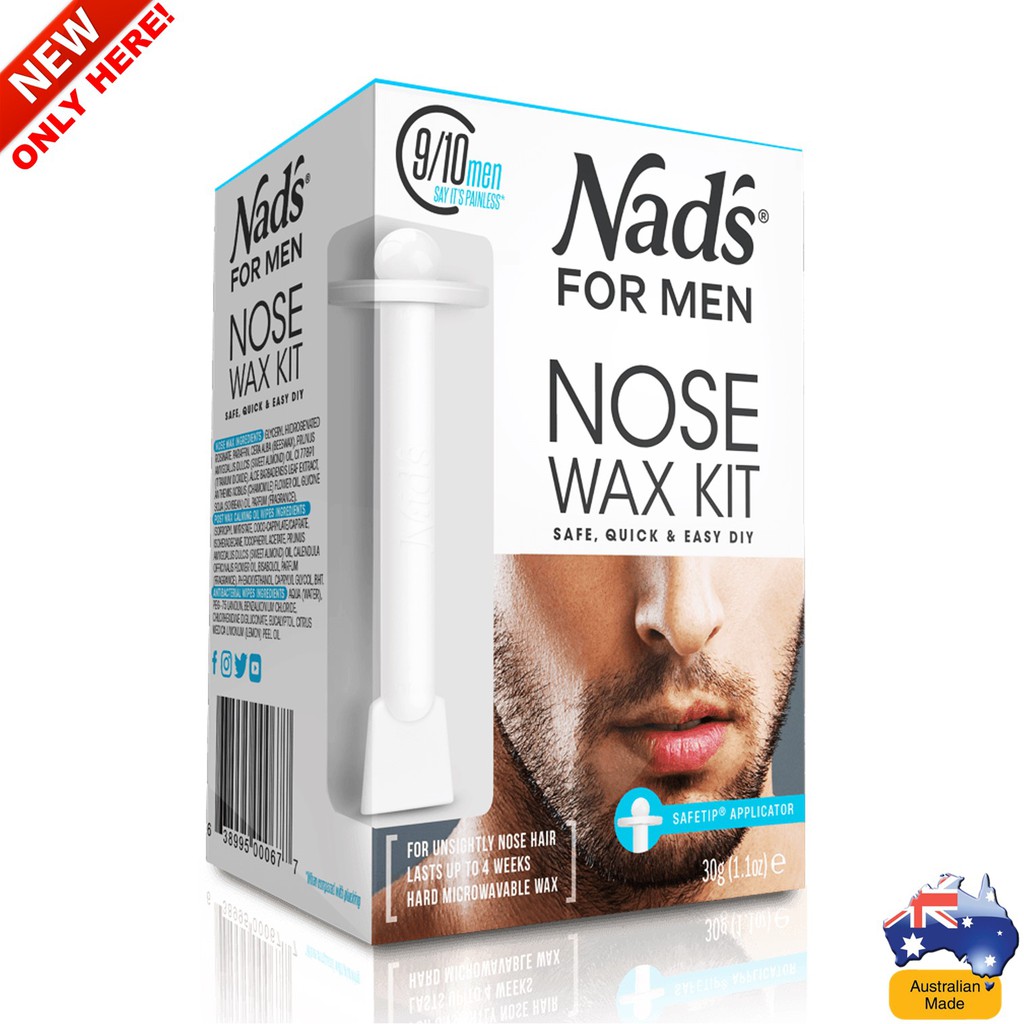 NAD’S FOR MEN HAIR REMOVAL NOSE WAX KIT 30g ผลิตภัณฑ์แว็กซ์กำจัดขนจมูก