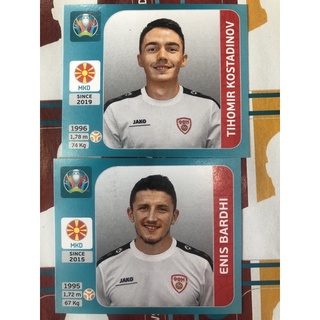 Panini Stickers UEFA Euro 2020 Tournament Edition North Macedonia