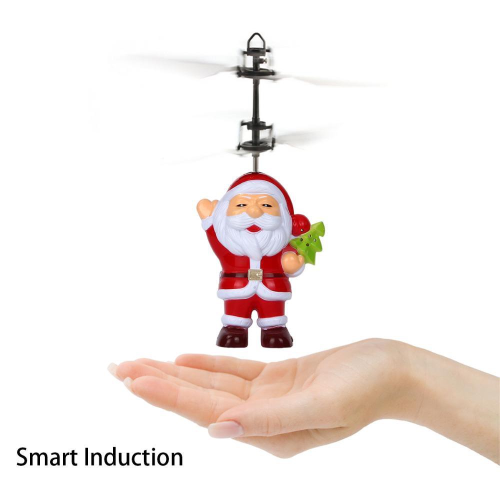 flying-santa-ของเล่นตุ๊กตา-นางฟ้า-บินได้-บังคับได้ด้วยฝ่ามือ-พร้อมไฟกระพริบ-no-8611