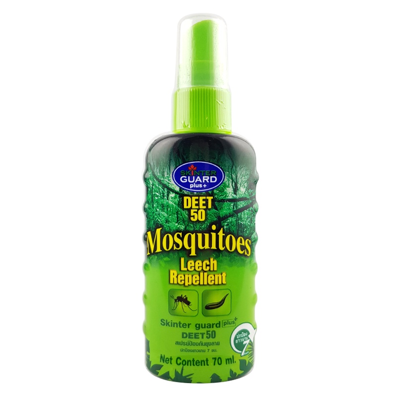 skinter-guard-plus-deet-50-mosquitoes-leech-repellent-สเปร์ยกันยุงเเละทากปกป้องยาวนาน-7-ชั่วโมง