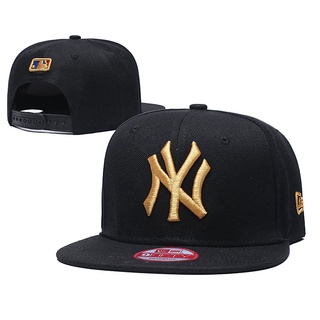 หมวกแก๊ป MLB New York Yankees คุณภาพสูง สไตล์ฮิปฮอป พร้อมสายคล้องปรับได้ สําหรับผู้ชาย และผู้หญิง