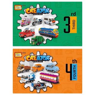 ภาพหน้าปกสินค้า🚗 ลอส  LOZ MINI BLOCK CREATOR บริคหรรษาเที่ยวทั่วไทย 3 & 4 ซึ่งคุณอาจชอบสินค้านี้