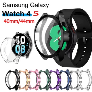 ภาพหน้าปกสินค้าjansin เคส Samsung Galaxy Watch 5 40mm 44mm เคสกันรอยหน้าปัดนาฬิกาข้อมืออัจฉริยะ สำหรับ Galaxy Watch 5 4 40mm 44mm ที่เกี่ยวข้อง