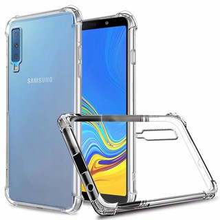 เคสใสกันกระแทก ซัมซุง Samsung Galaxy A7 2018 / A9 2018 เคสใส ขอบนิ่ม เคส TPU ใสกันกระแทก