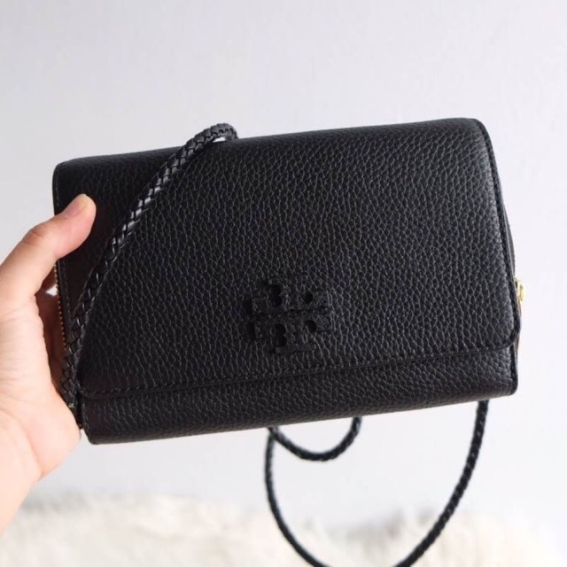 Tory burch taylor flat wallet online crossbody