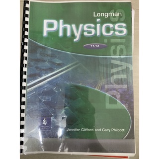 Physics 11-14 มือ 2 ถ่ายเอกสาร Longman