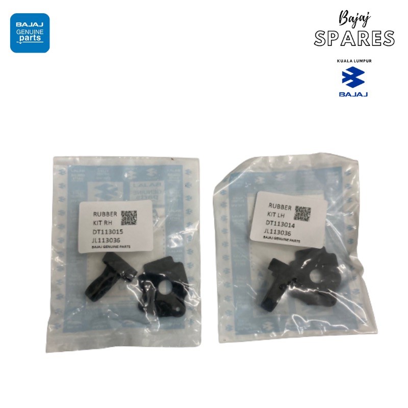 ชุดล็อคและยางสําหรับ FOOTREST NS/RS200 PULSAR D400 BAJAJ Shopee Thailand