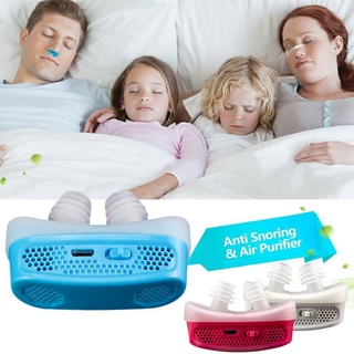 🔥สินค้าใหม่มาแรง🔥 อุปกรณ์นอนกรนไฟฟ้า Micro CPAP อุปกรณ์อิเล็กทรอนิกส์ป้องกันการนอนกรน Sleep Apnea Stop Snore Aid Stopper