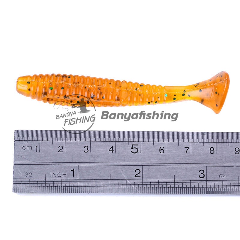 ปลายาง-8cm-5-5g-1-ซอง-5-ตัว-เหยื่อยาง-หนอนยาง-ตกปลาช่อน-กระพง-ชะโด-ปลาเก๋า-ตกปลา-อุปกรณ์ตกปลา