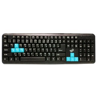 ภาพขนาดย่อของภาพหน้าปกสินค้าPrimaxx/Bosston คีย์บอร์ดKeyboard Usb รุ่น WS-KB-502 คีย์บอร์ดปุ่มยาง กันน้ำได้ จากร้าน jonezeerrangsit บน Shopee ภาพที่ 2